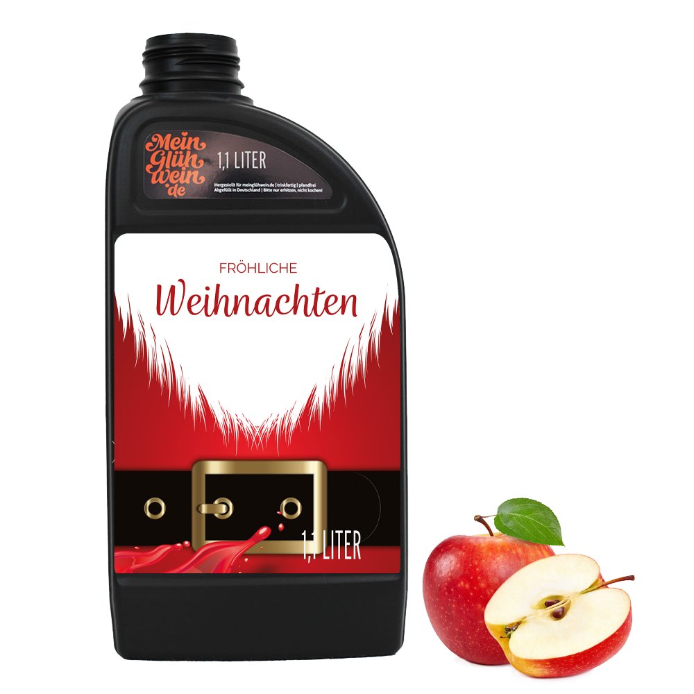 Mulled wine canister Santa Claus 1.1 liters