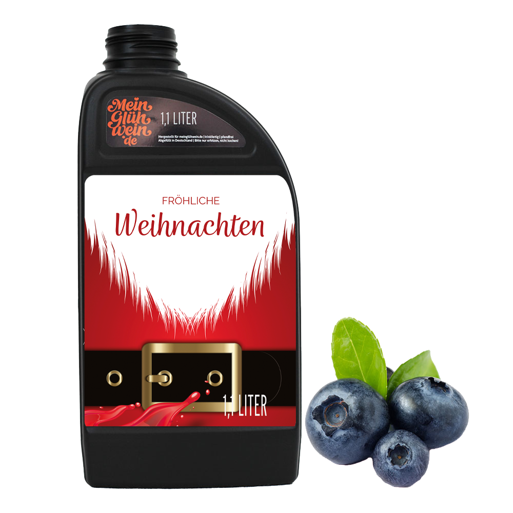 Mulled wine canister Santa Claus 1.1 liters