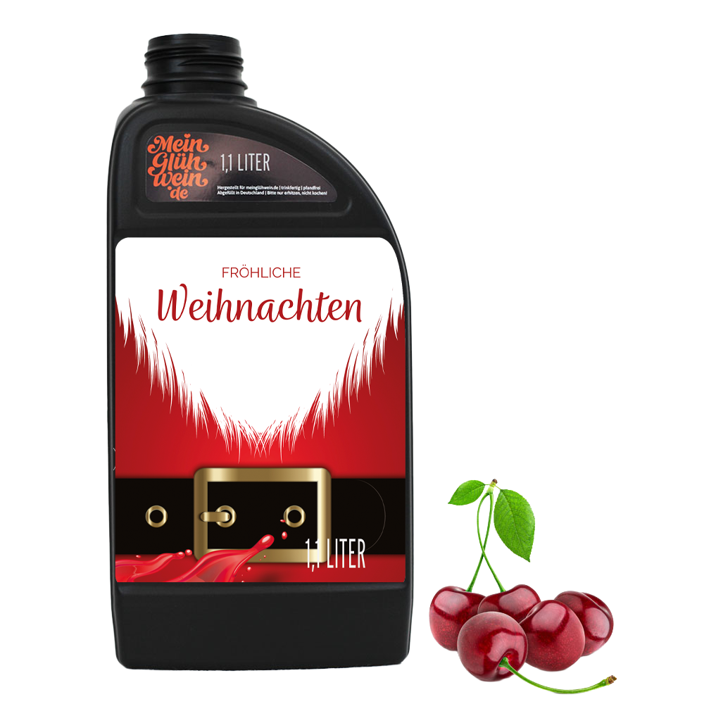 Mulled wine canister Santa Claus 1.1 liters