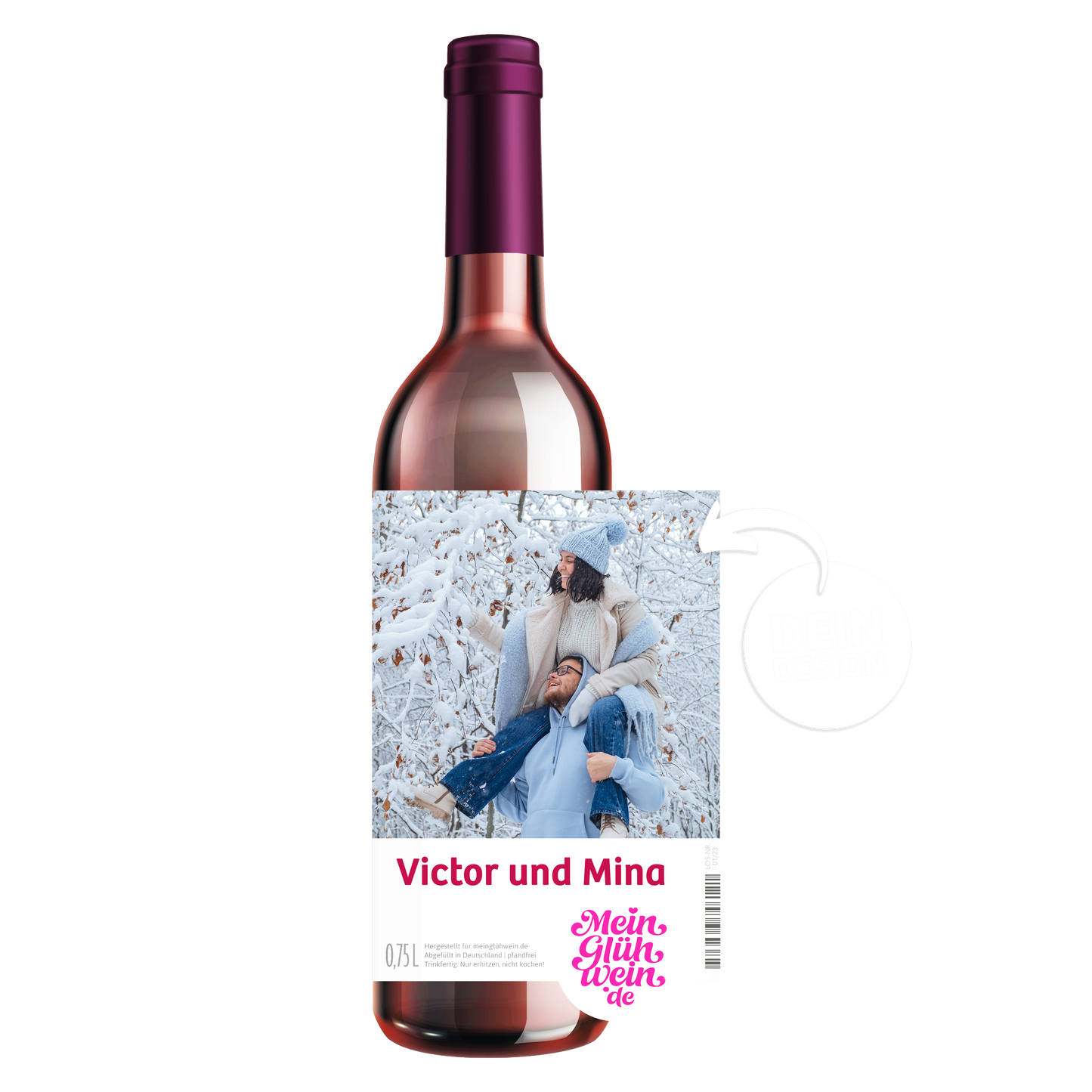 0,75l Flasche individuell