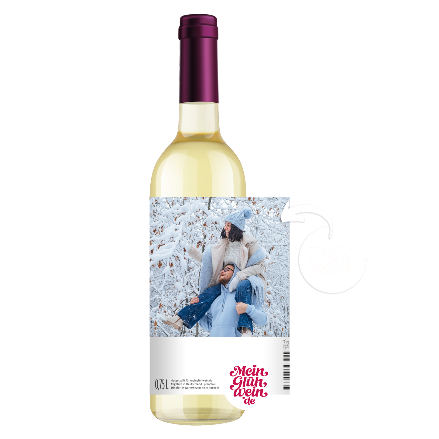 0,75l Flasche individuell