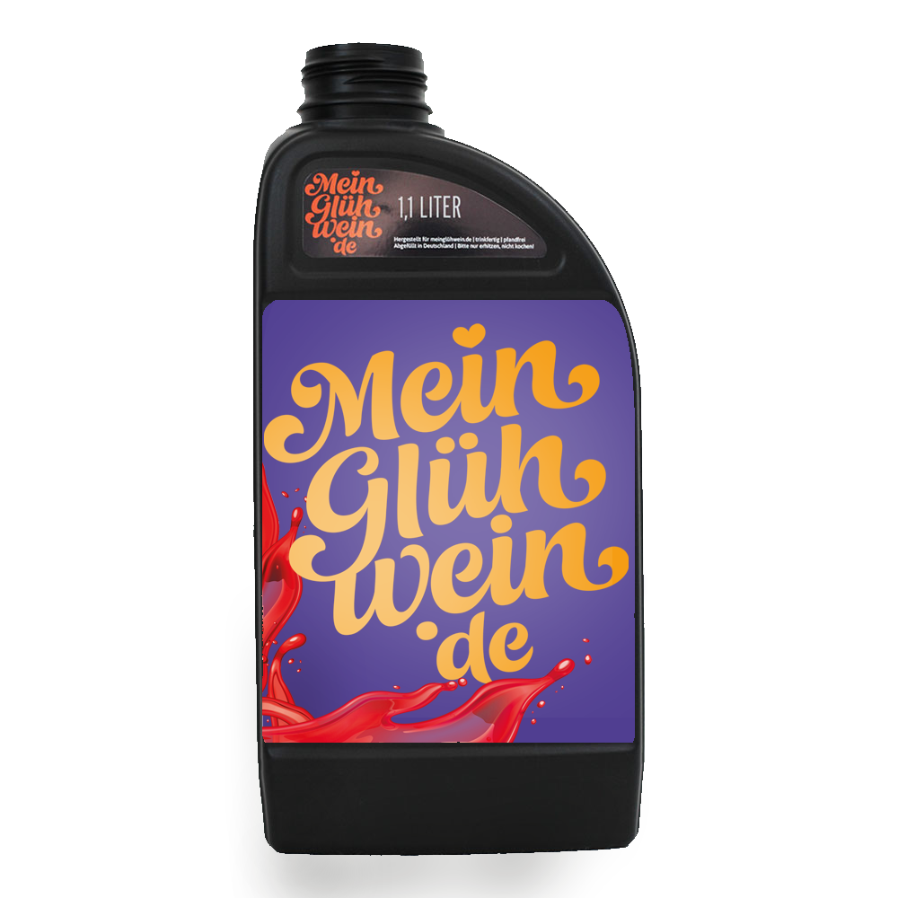 Glühweinkanister Meinglühwein 1,1 Liter