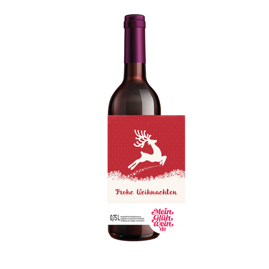 Mulled wine reindeer 0.75l bottle