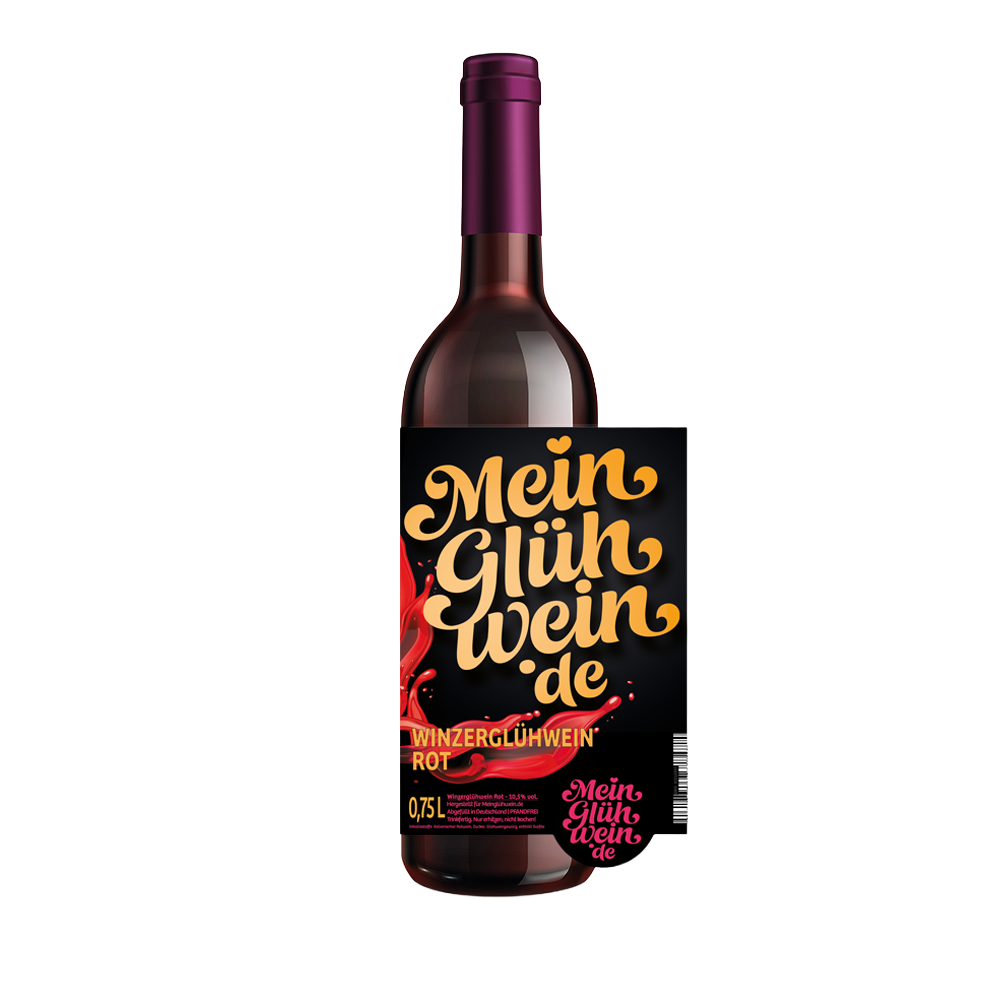 Red mulled wine 0.75 l bottle