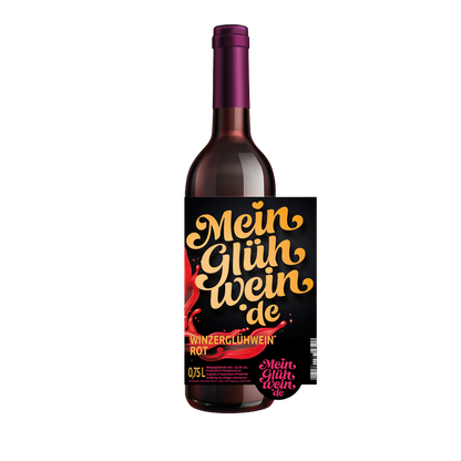 Red mulled wine 0.75 l bottle
