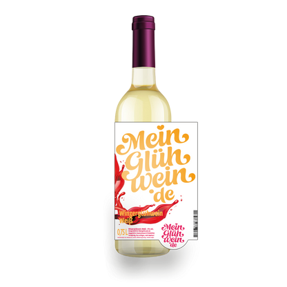 White mulled wine 0.75 l bottle